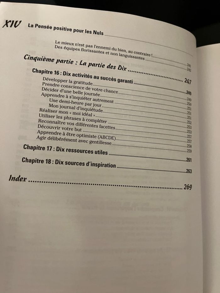 Livre développement personnel La pensée positive pour les nuls - photo numéro 8