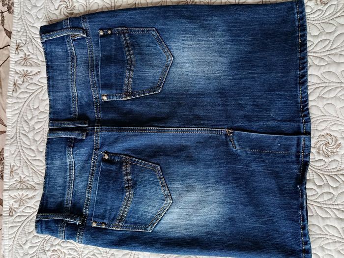 Jupe en jean T 42 - photo numéro 3