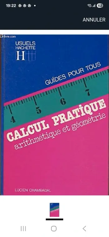 Calcul Pratique et géométrie