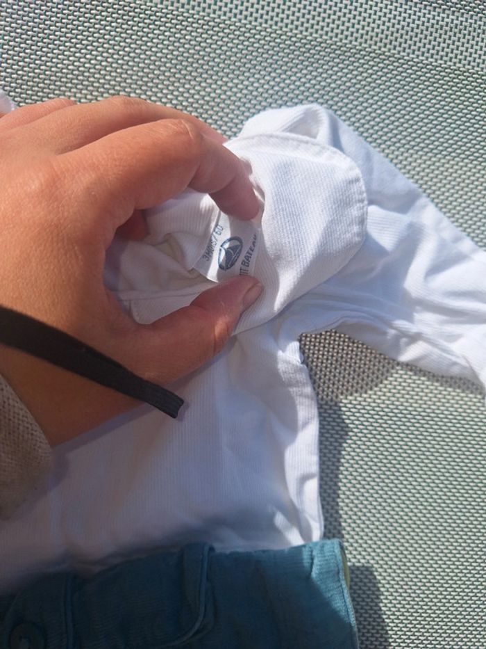 Ensemble pantalon bleu vert - photo numéro 4