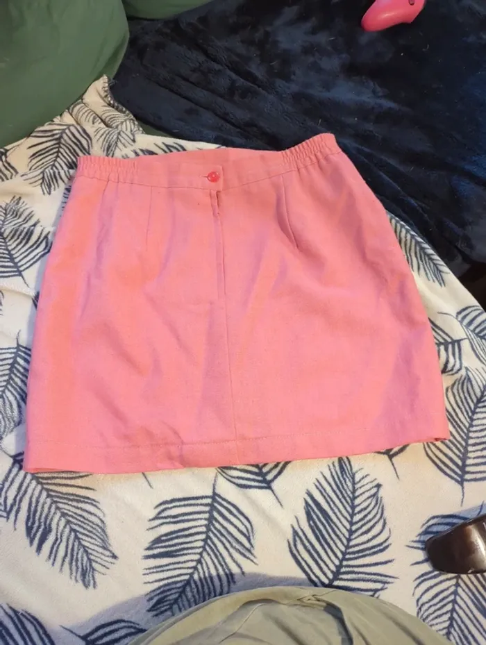 Jupe vintage rose