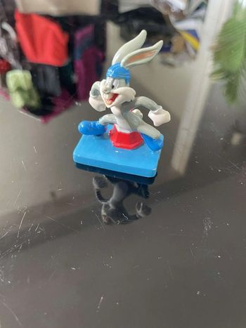 Figurine Vintage Porte Crayon Weetos Bugs Bunny Looney Tunes 2002