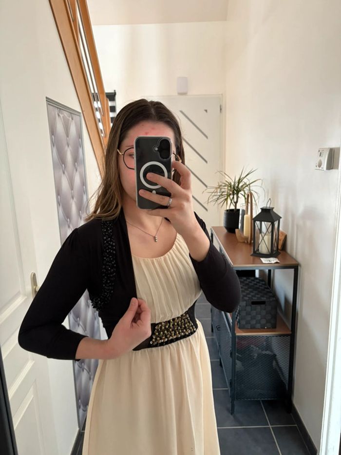 Robe de soirée avec son gilet Morgan XS🫶🏻 - photo numéro 2