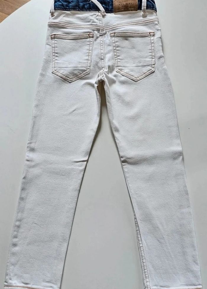 Jeans Mango kids 5/6 ans denim blanc - photo numéro 5