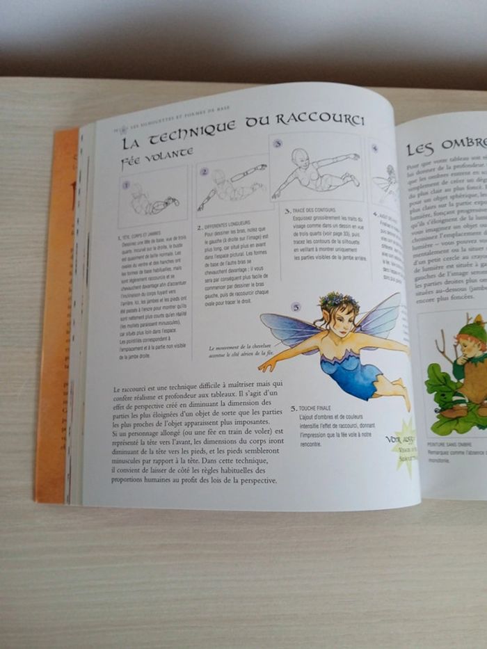 Livre dessiner et peindre le pays des fées - photo numéro 3
