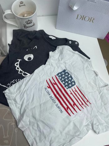 Lot tee shirt 12 mois