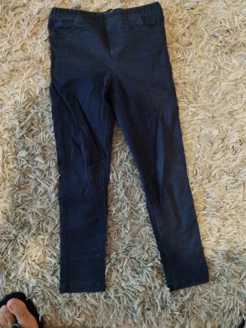 Pantalon Tex bleu marine 7-8 ans