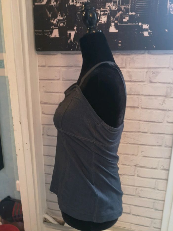 Top couleur jean - photo numéro 2