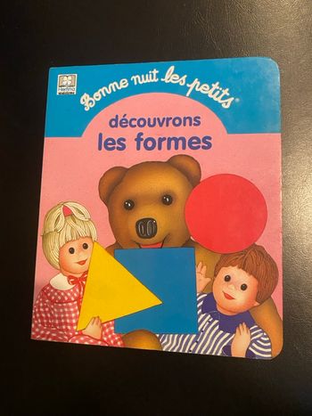 Livre Bonne nuit les petits Découvrons les formes