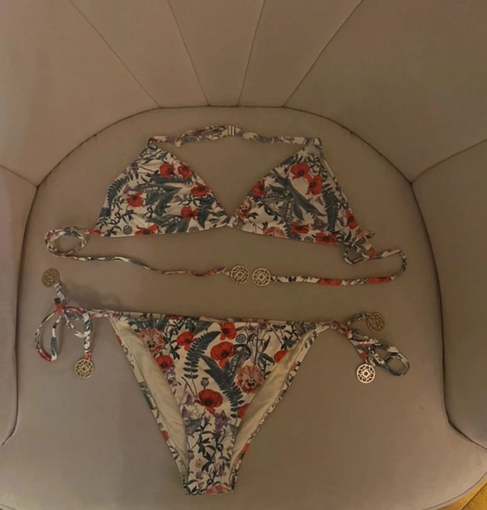 Maillot de bain fleuri jungle 2 pièces taille 36 - MyJemma - photo numéro 10