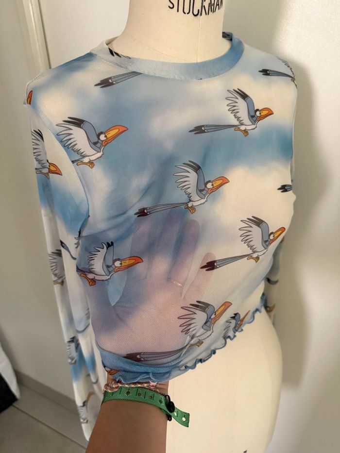 Top mesh Disney Zazou The Lion King x Asos Design - photo numéro 9