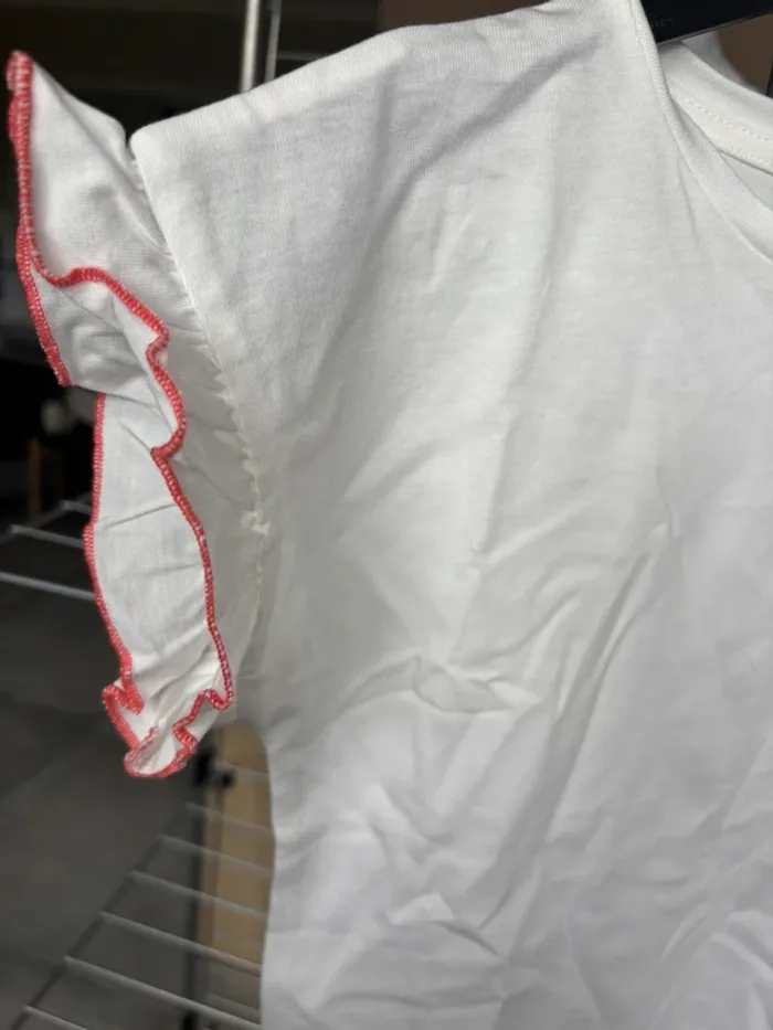 T-shirt uni blanc - photo numéro 3