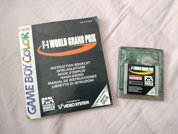 F1 World grand prix game boy color