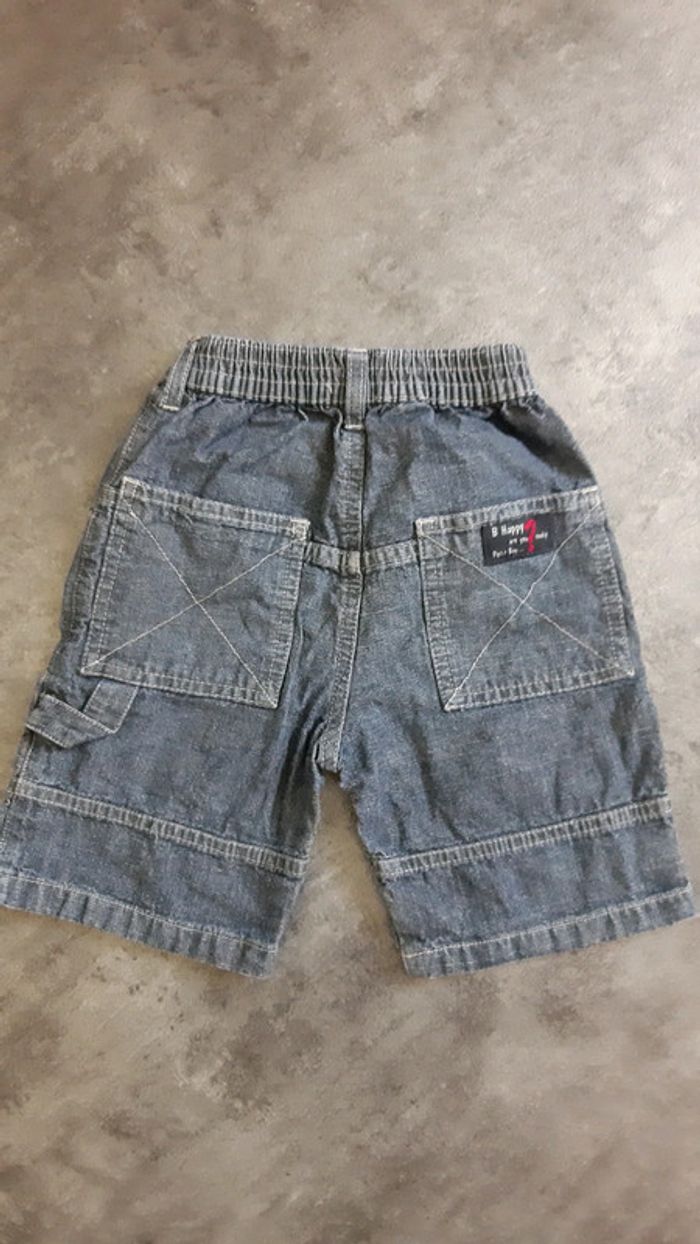 Short en jeans garçon 100% coton - photo numéro 4