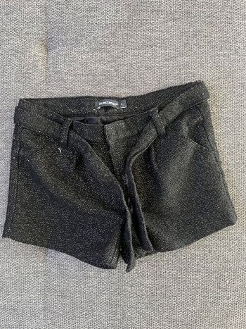 Short noir pailleté