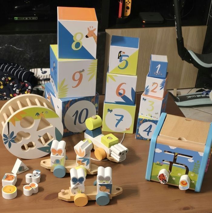 👌👌🥰😍superbe lot jeux éveils 😍🤩🥰🥰🥰