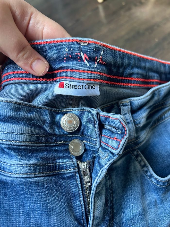Jean Street One taille 42 bleu clair - photo numéro 3