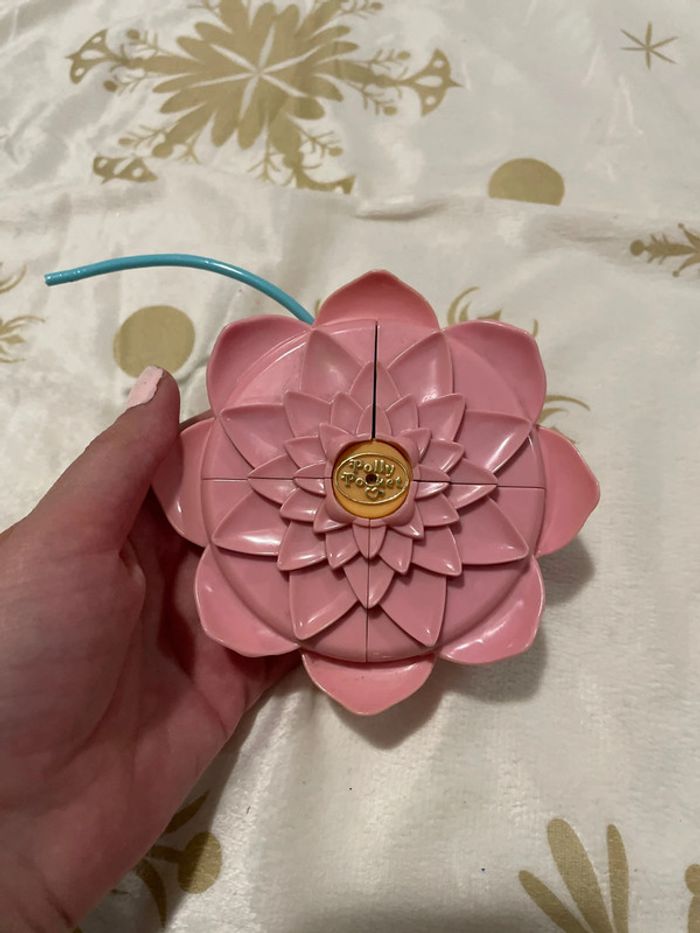 Polly Pocket vintage année 90 nénuphar rose