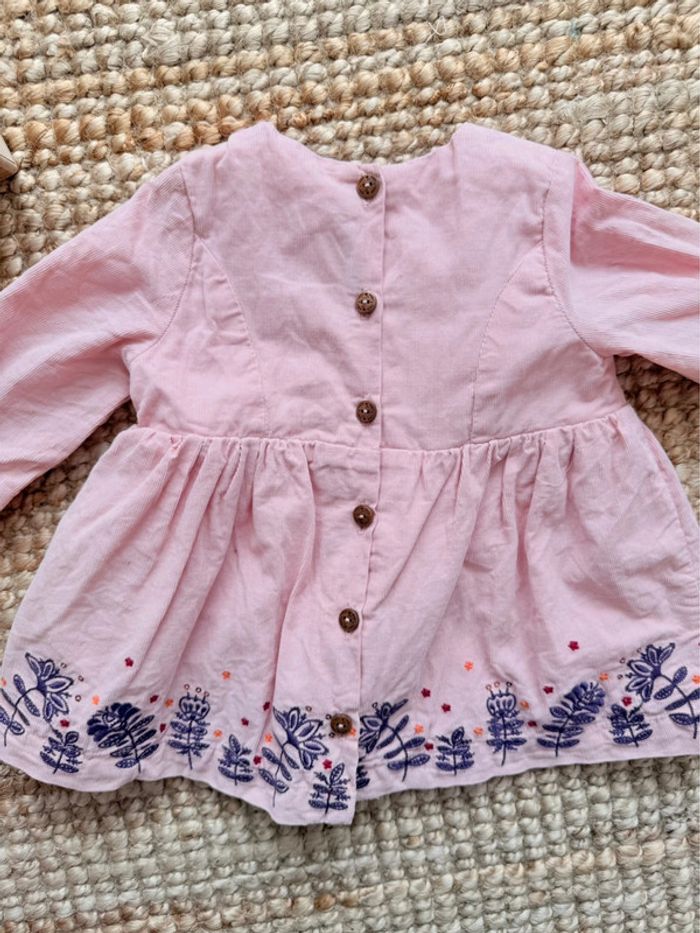 Robe velours côtelé Sergent Major 3mois / 60cm - photo numéro 3