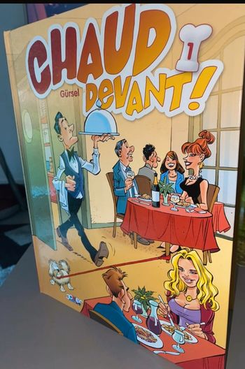 Livre BD Chaud devant TBE ( blagues )