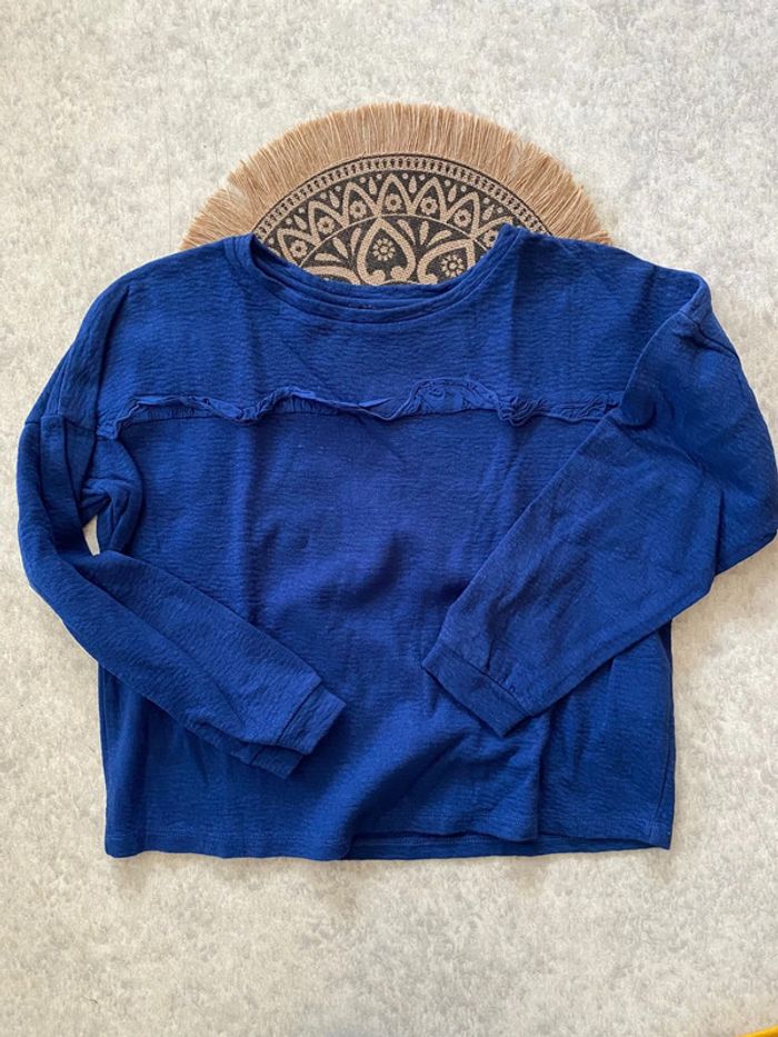 Sweat bleu électrique Bonobo
