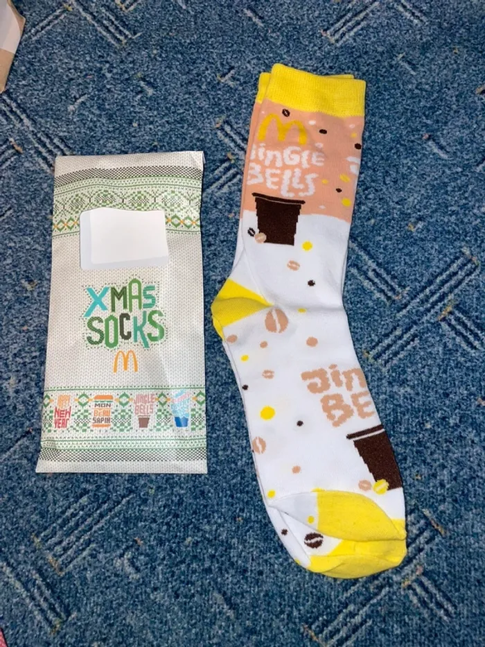 Chaussettes Macdo Noël 2023