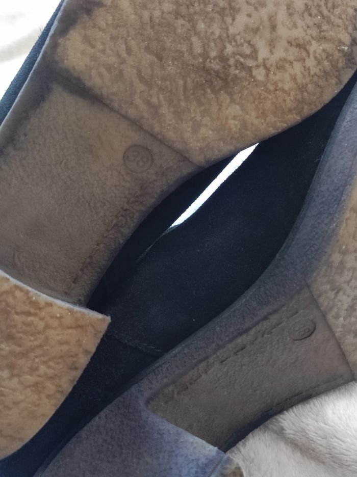 Bottines cuir noire taille 38 - photo numéro 9