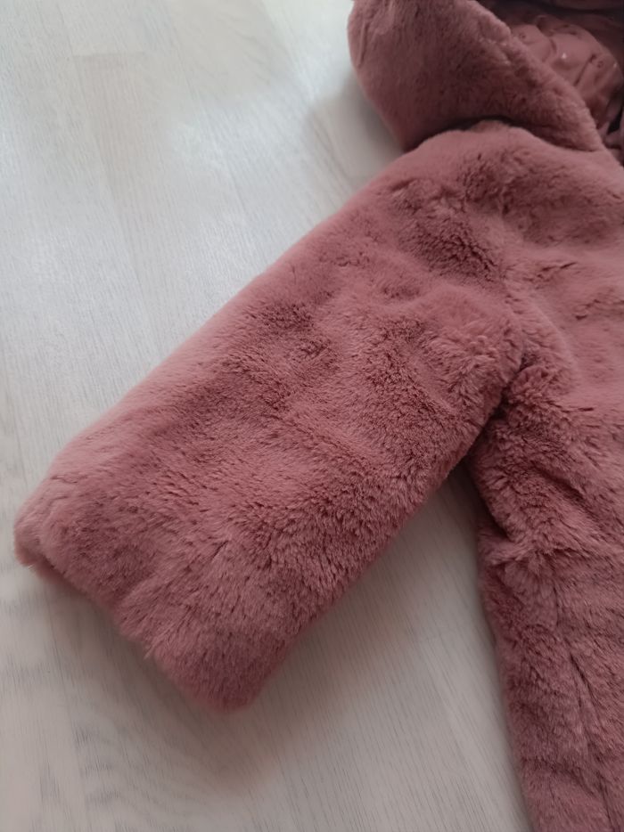 Manteau en fourrure bébé fille - photo numéro 2