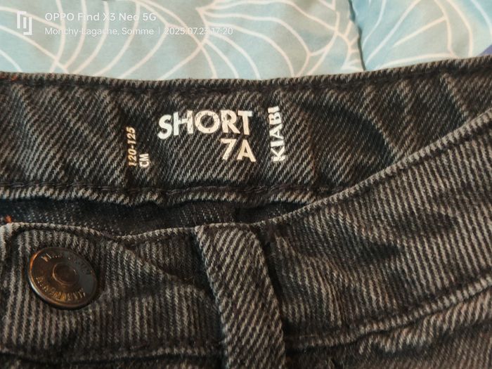 Short jean Kiabi 7ans/120-125cm Réduction jusqu'à -70% - photo numéro 3