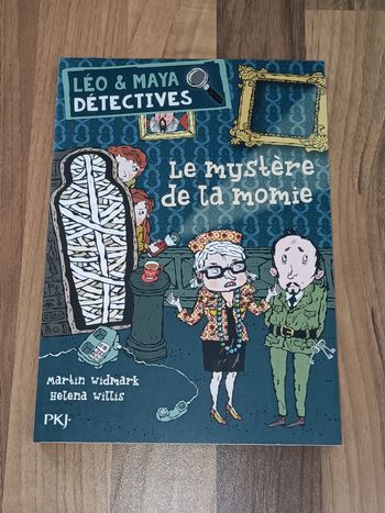 Livre Le mystère de la momie neuf  - Léo et Maya détectives