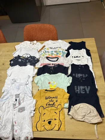 Lot de t shirt garçon taille 12 mois
