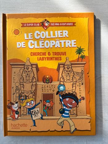 Livre macdo le collier de cleopatre