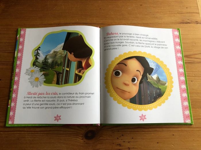 Livre Heidi : Le grand voyage - photo numéro 4
