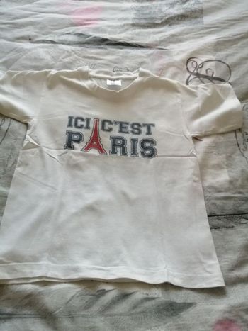 T-shirt garçon "Ici c' est Paris"