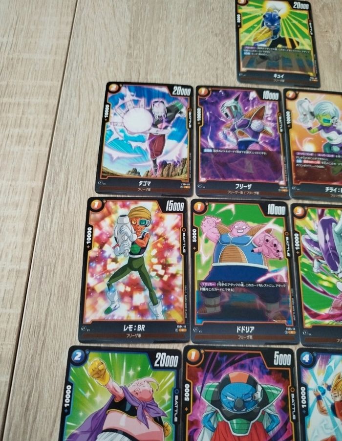 Lots de carte dragon ball super card game - photo numéro 5