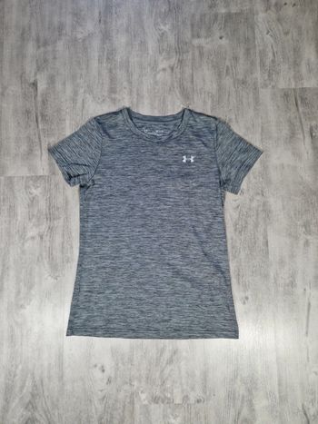 T-shirt Under Armour Heat Gear Gris Taille S Femme