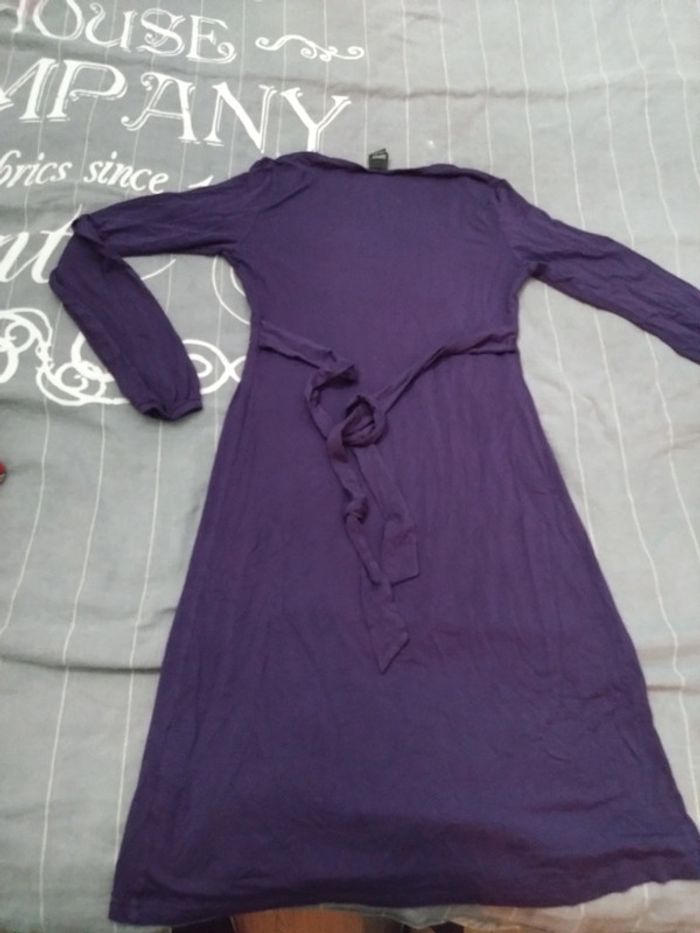 Robe violette neuve esprit t 36 - photo numéro 4