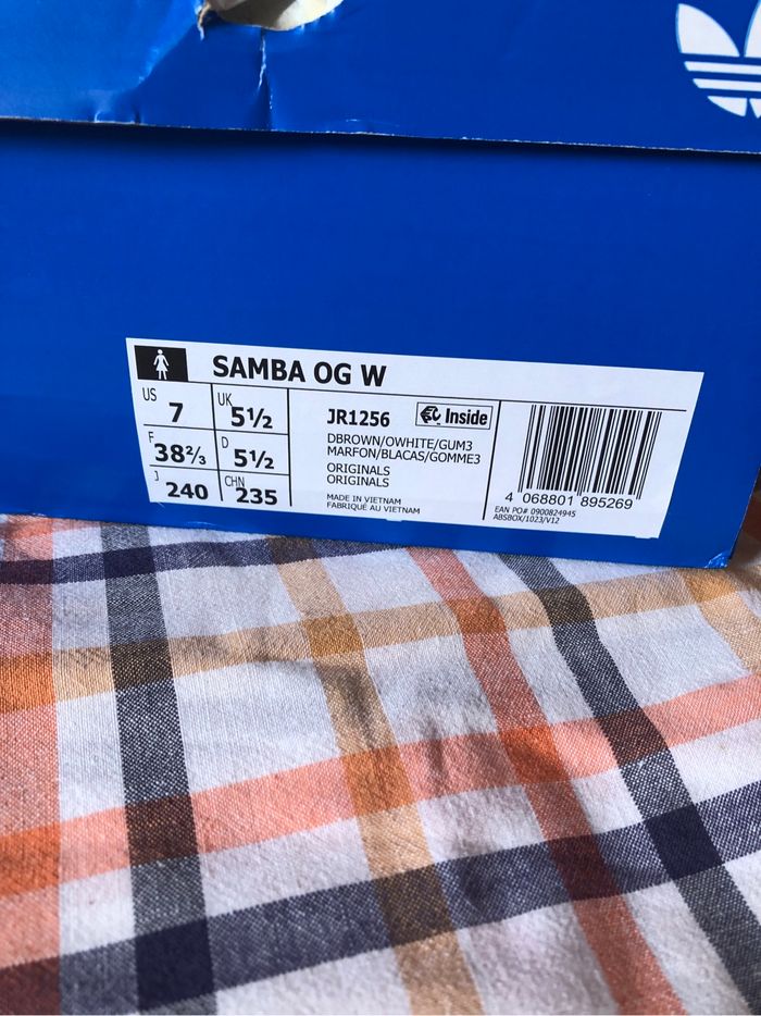 Adidas samba OG cow print 38 2/3. Exclu ASOS - photo numéro 9