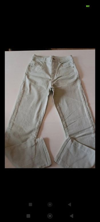 Pantalon jeans femme Stradivarius taille 34 coupe droite