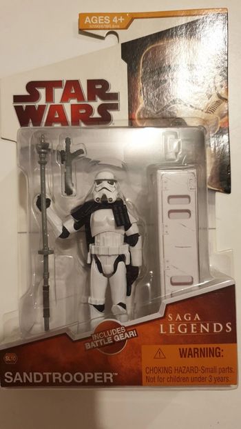 Figurine star wars : sandtrooper