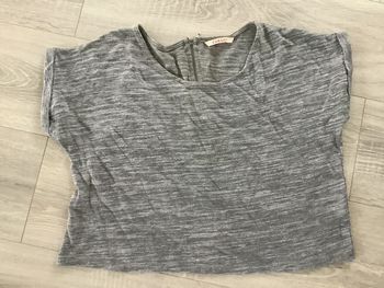 Teeshirt gris camaïeu