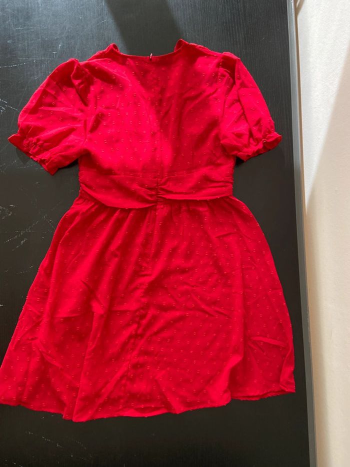 Superbe robe rouge à volants / Taille L - photo numéro 4