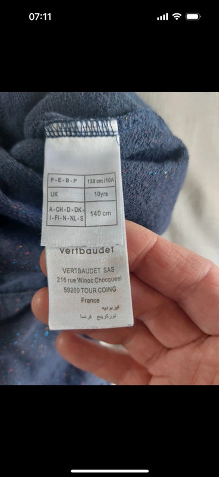 Combishort Vertbaudet taille 10 ans - photo numéro 4