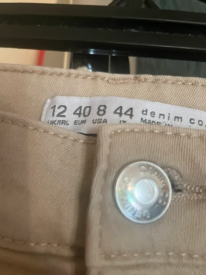 Jean Denim beige - photo numéro 3