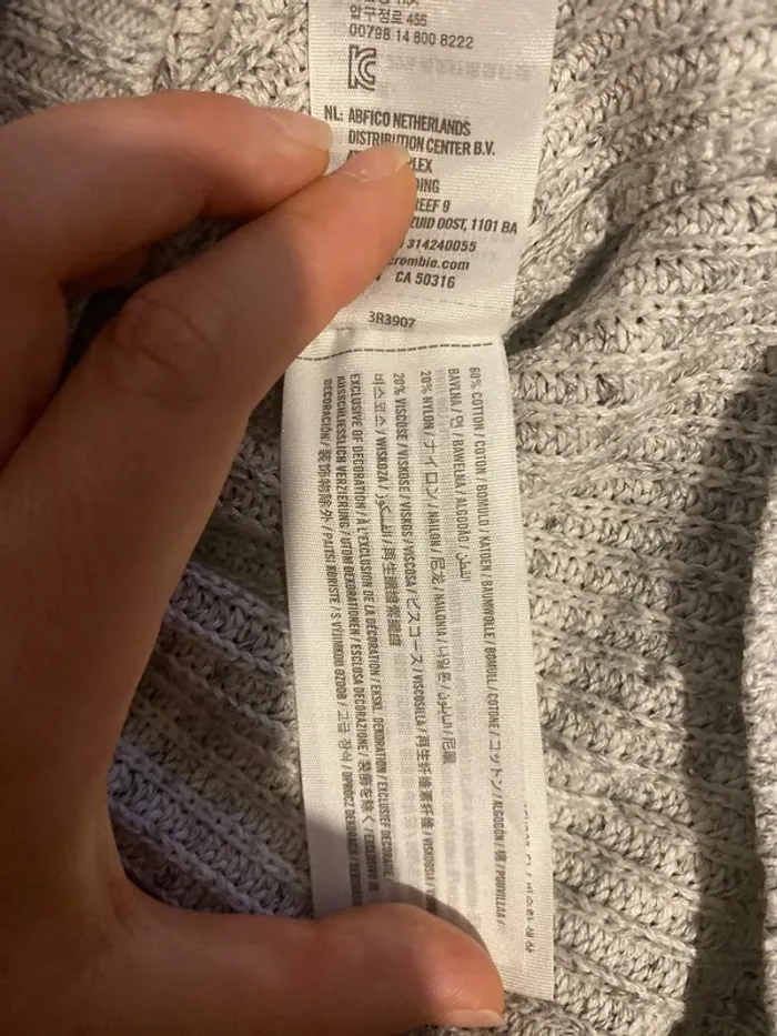 Pull hollister en très bon état gris - photo numéro 5