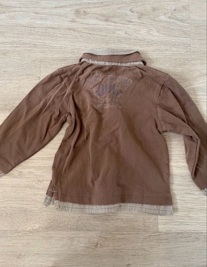 Pull chemise manches longues - photo numéro 3