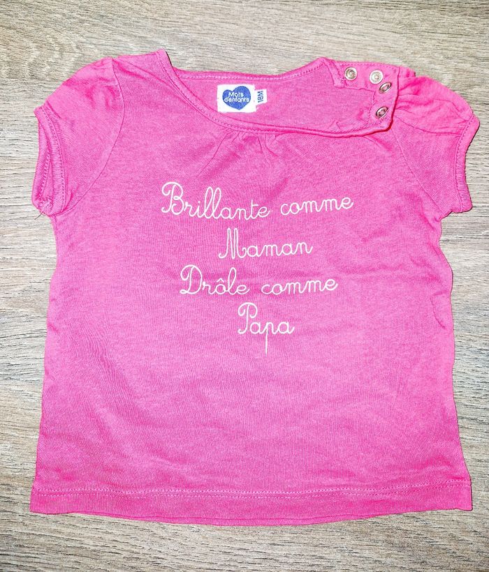 Tee-shirt manches courtes
18 mois - photo numéro 2