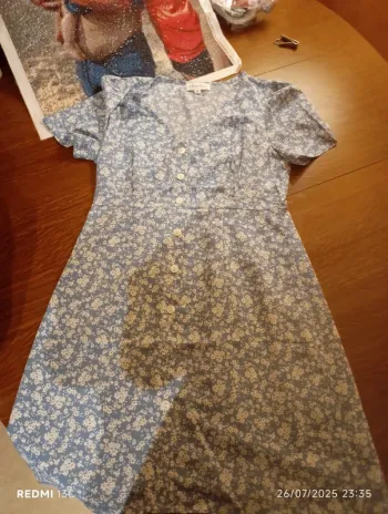 Robe été a motif fleurs