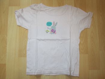 tee shirt fille 6 / 8 ans nky