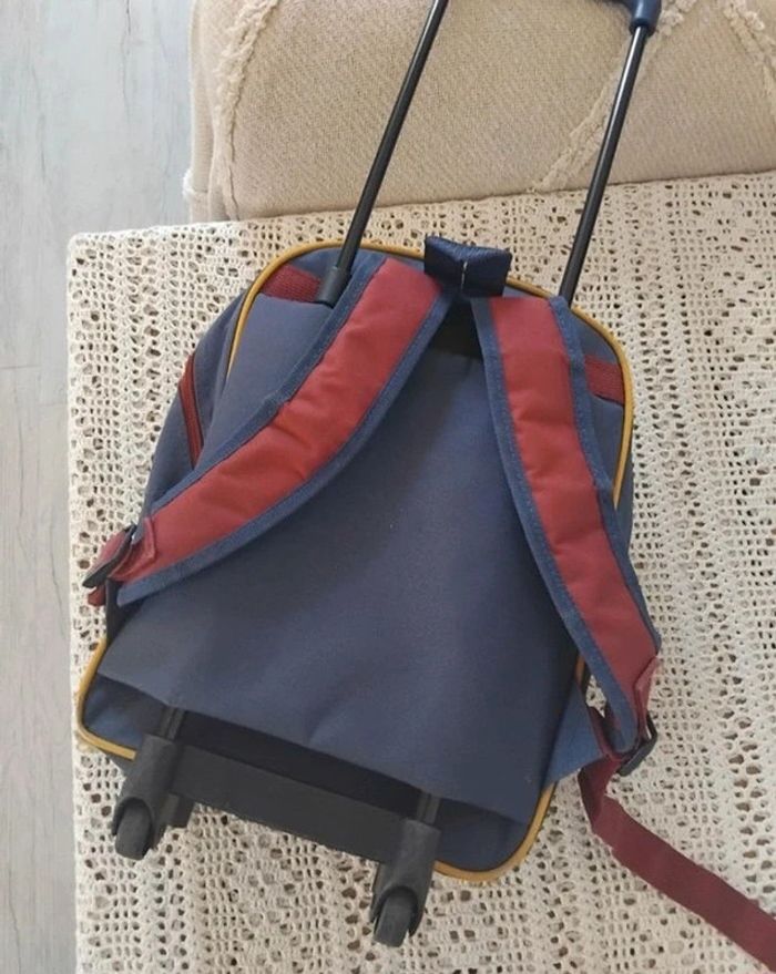 Sac cartable roulette Mickey - photo numéro 3